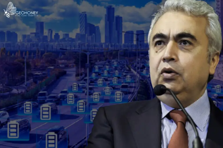 Fatih Birol, Executive Director of the International Energy Agency, speaking at an event